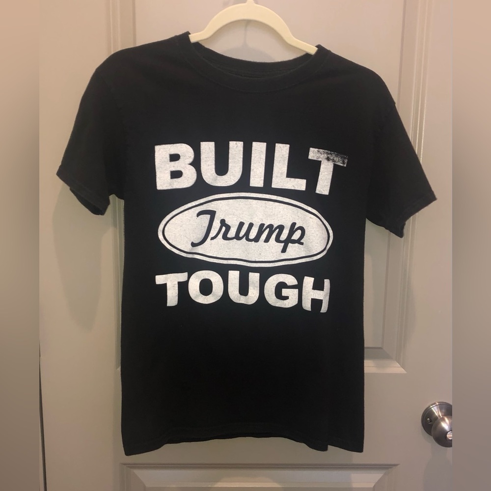 Men’s Graphic tee “Built Trump Tough” Black